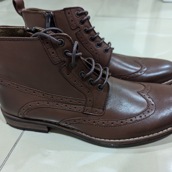 ? ❤️New Steve Madden leather boots size 9 main image 9